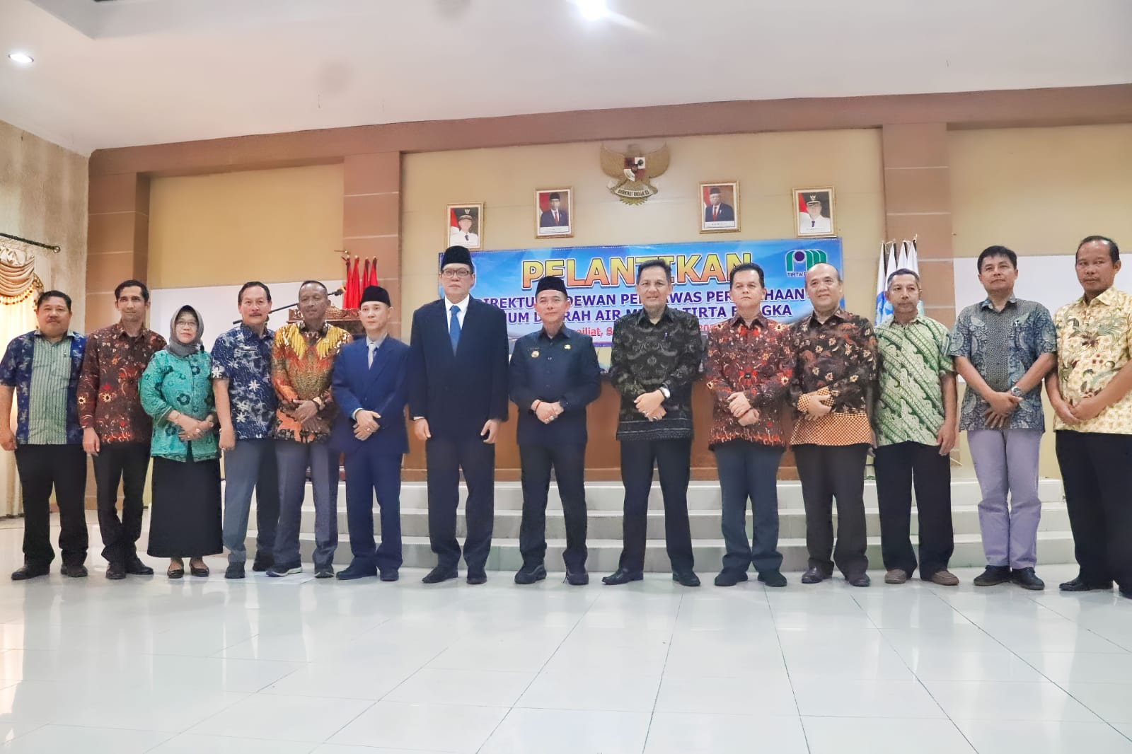 Bupati Bangka Lantik Direktur Dan Pengawas PDAM Tirta Bangka ...